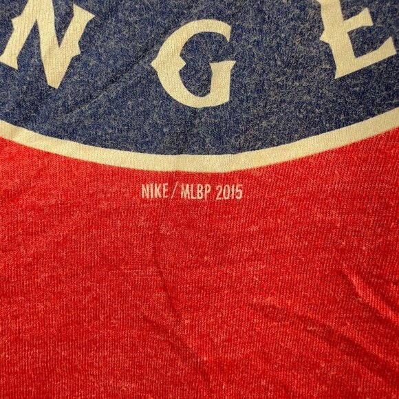 Nike Texas Rangers Womens Red Racerback Tank Top M Sports MLB Tee - Picture 5 of 10